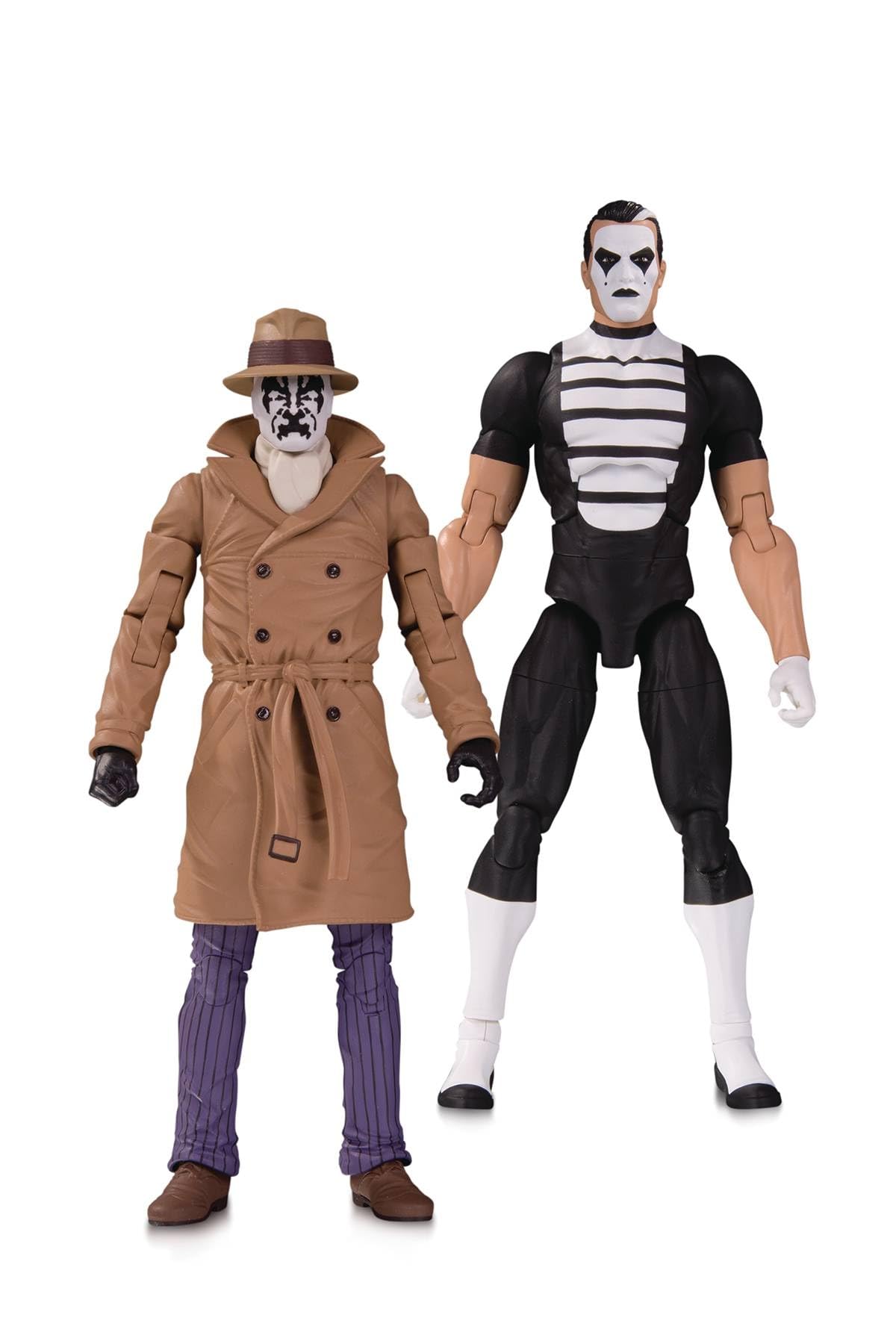 Figuras De Ação Dc Collectibles Doomsday Clock Rorschach/mime