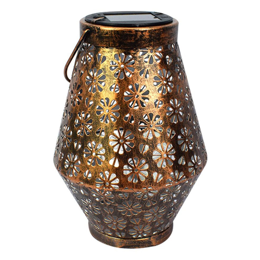 Solar Led Patio Lamp Outdoor Lantern Park Decoração Para Bal
