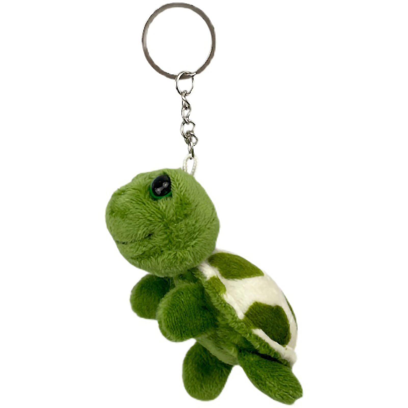 Z Pingente De Pelúcia Bonito Verde Tartaruga Decorativa Recheada Pelúcia