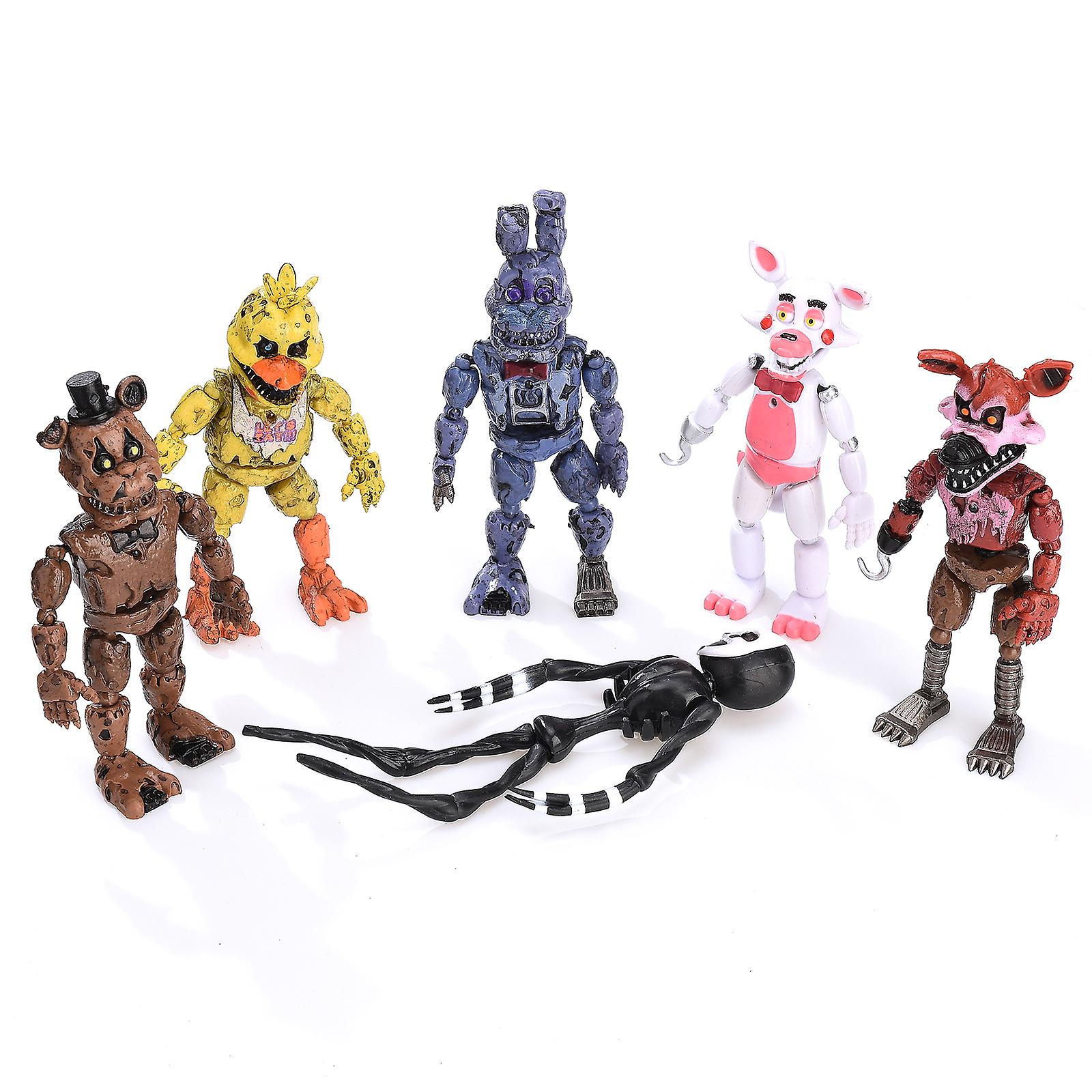 Fnaf Action Figures Brinquedos Bonecas Pesadelo Cinco Noites No Fred