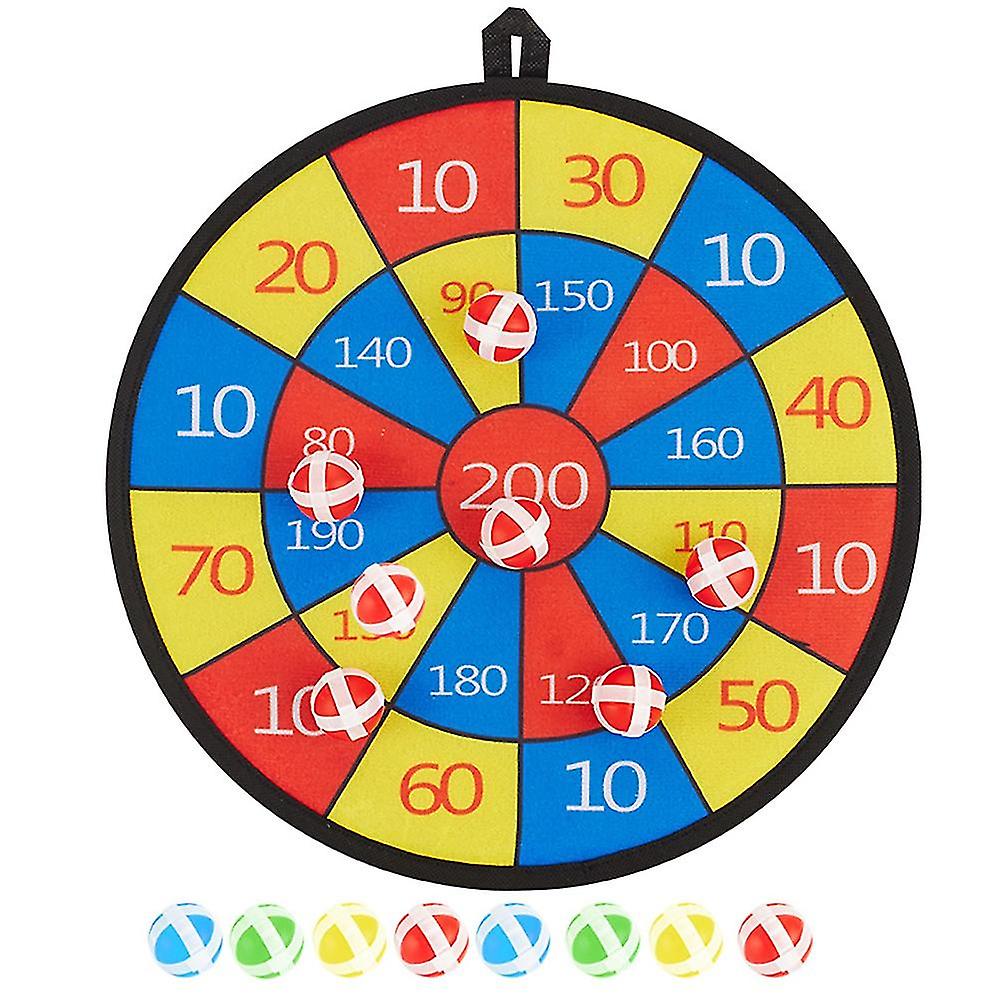 Toy Sports Placa De Dardo De Dupla Face Compatível Com Crianças Targ