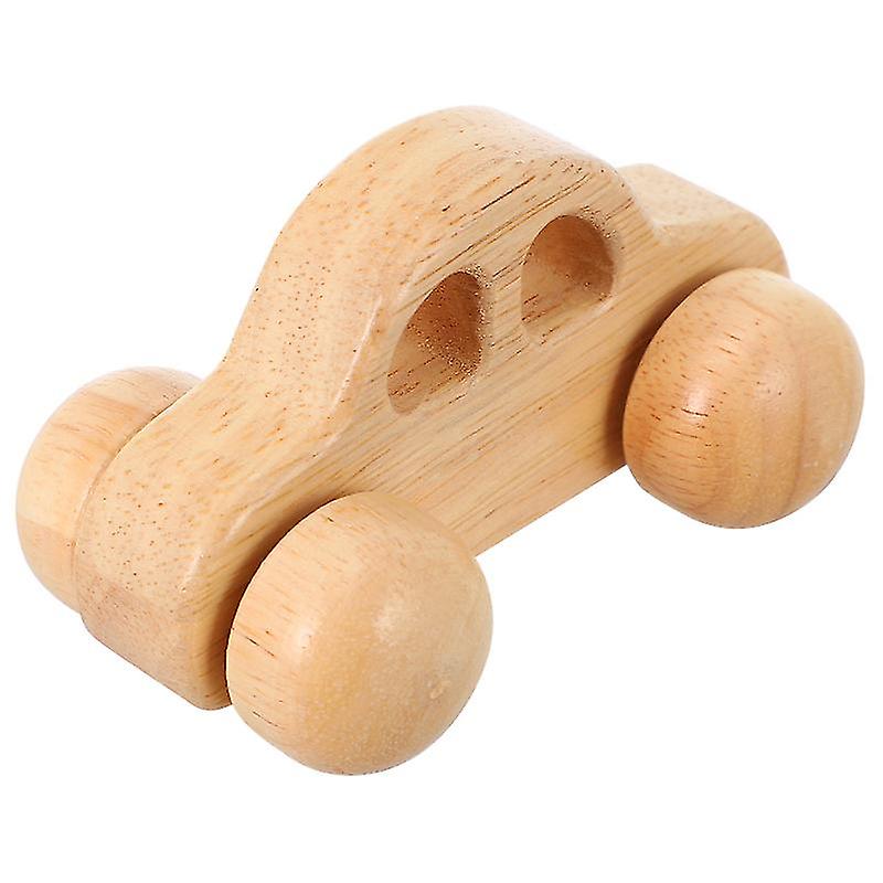 Recém-nascido Bebê Carro Brinquedo Criativo De Madeira Empurrar Carro Educacional Para