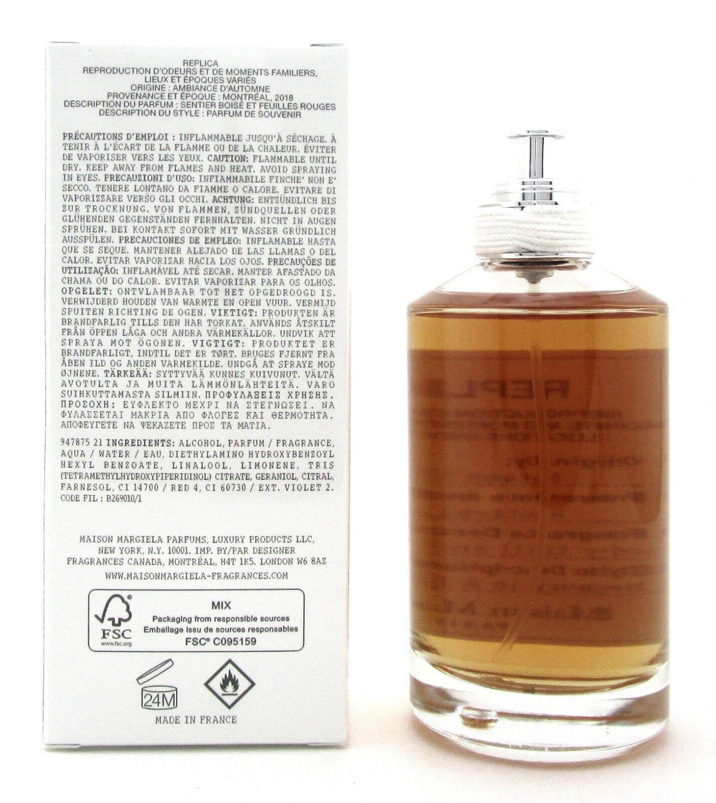 Perfume Maison Margiela Replica Autumm Vibes Edt 100ml - Carrefour