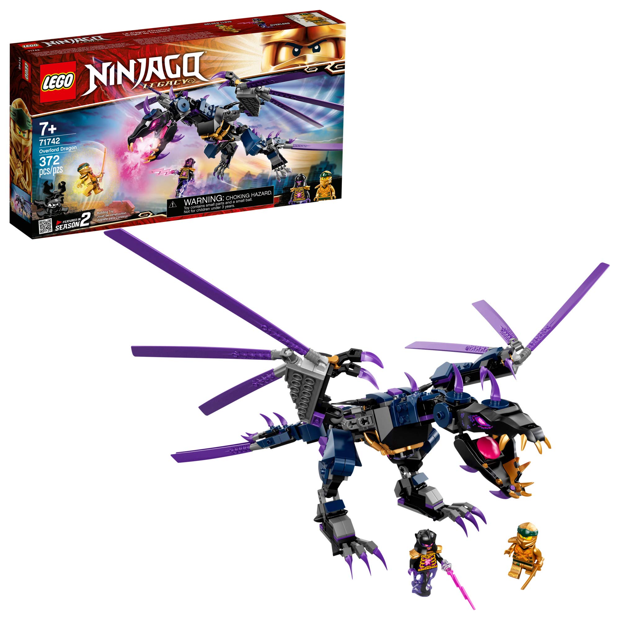Kit De Construção Lego Ninjago Legacy Overlord Dragon 71742
