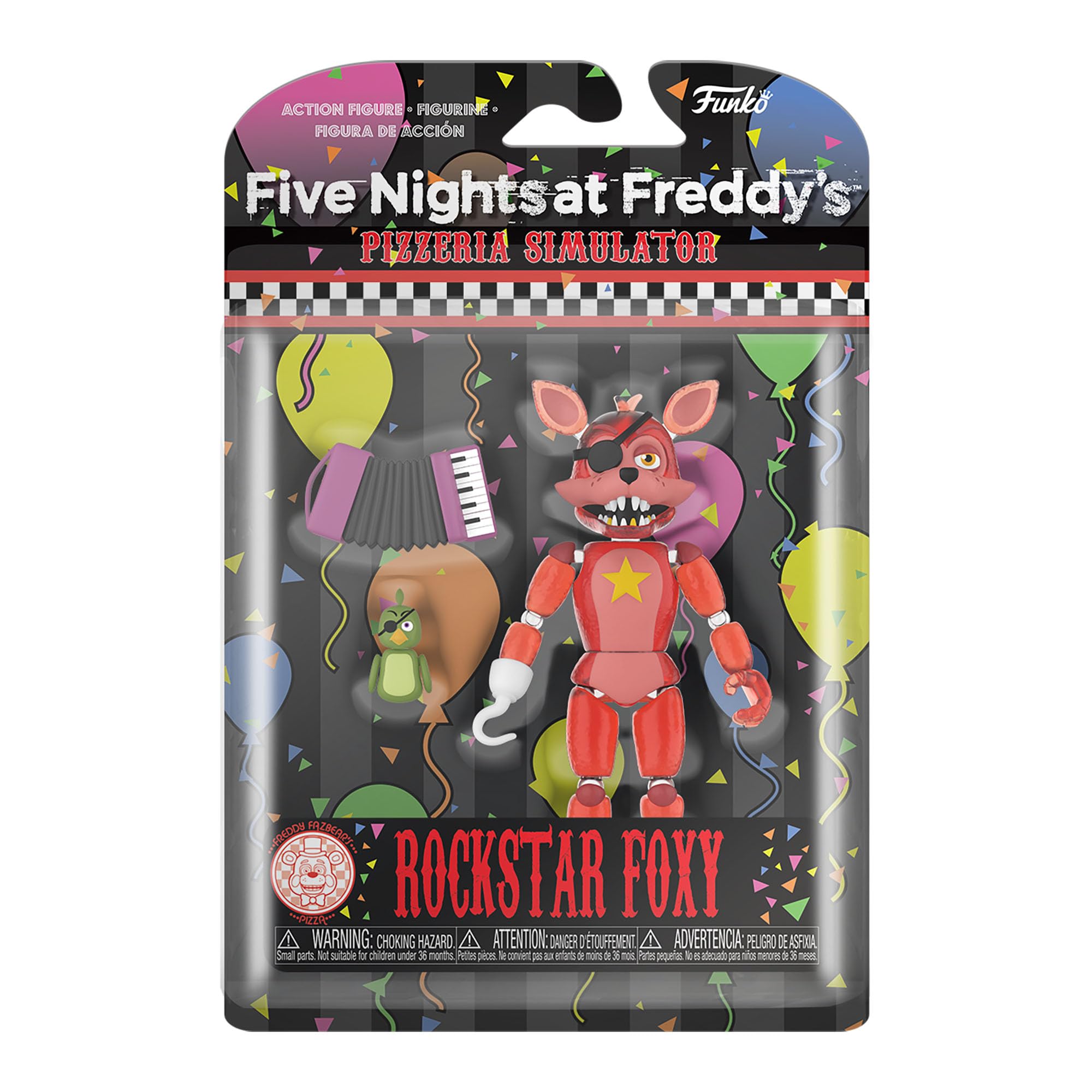 Boneco De Ação Funko Five Nights At Freddy's Rockstar Foxy