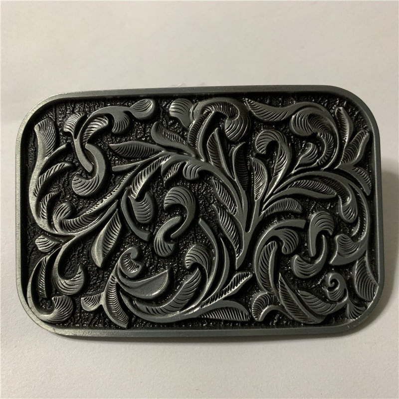 Fivela De Cinto Fivela De Metal Vintage Com Padrão De Flores 40 Mm