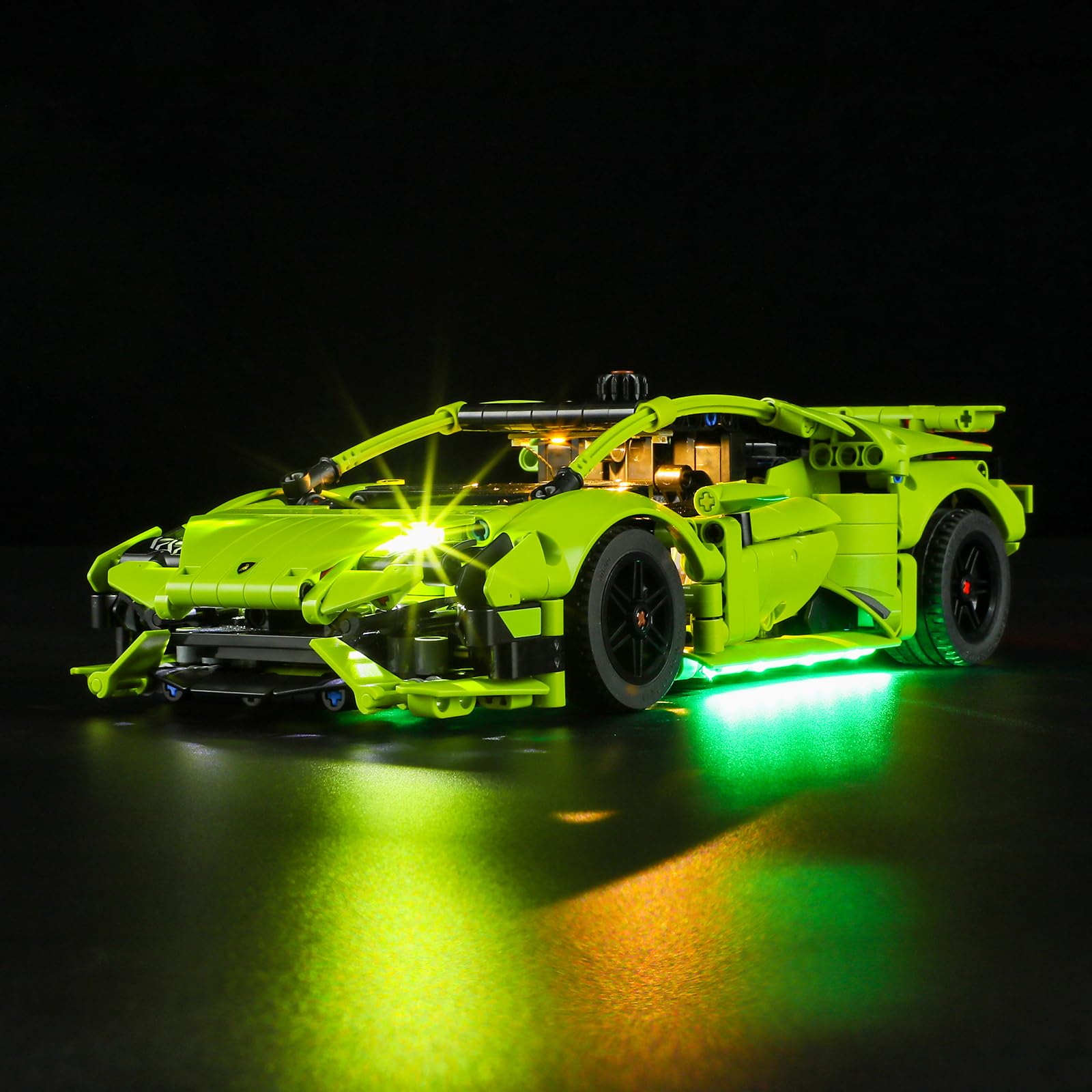 Kit De Iluminação Briksmax Para Lego Lamborghini Huracán Tecnica 42161