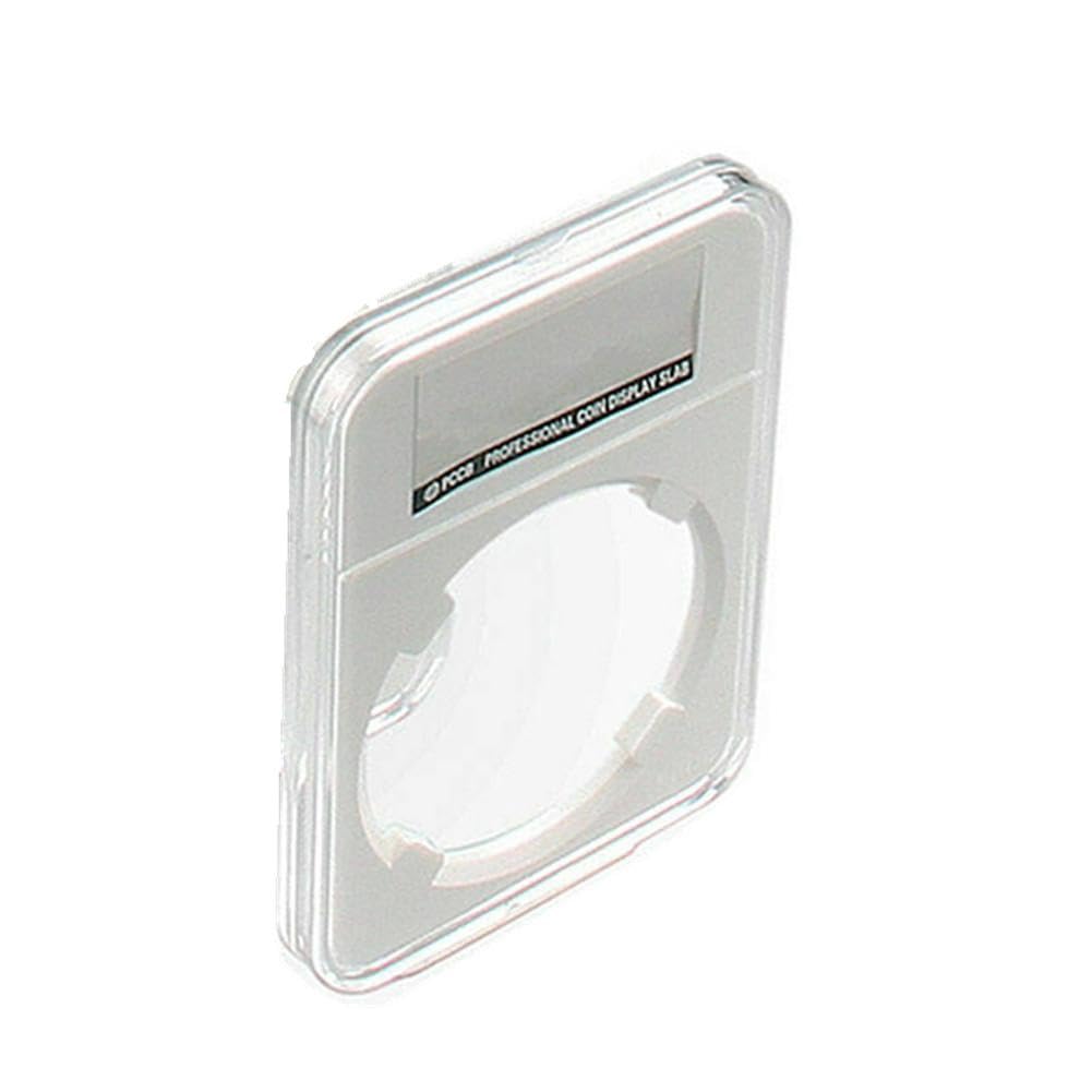 Cápsulas De Moedas, Plástico Transparente, Suporte De Armazenamento De Moedas De 40 Mm