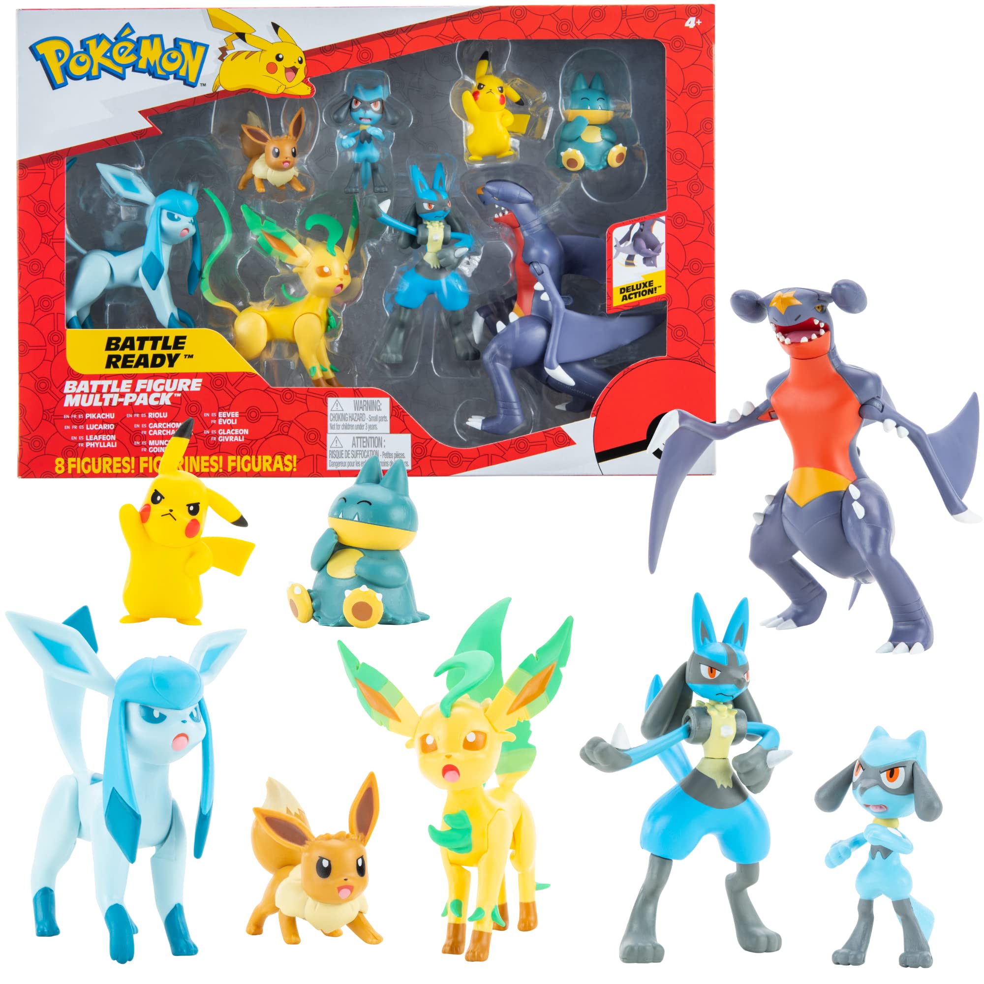 Conjunto De Bonecos De Ação, Pacote Com 8 Personagens De Pokémon, 5-11 Cm 2023