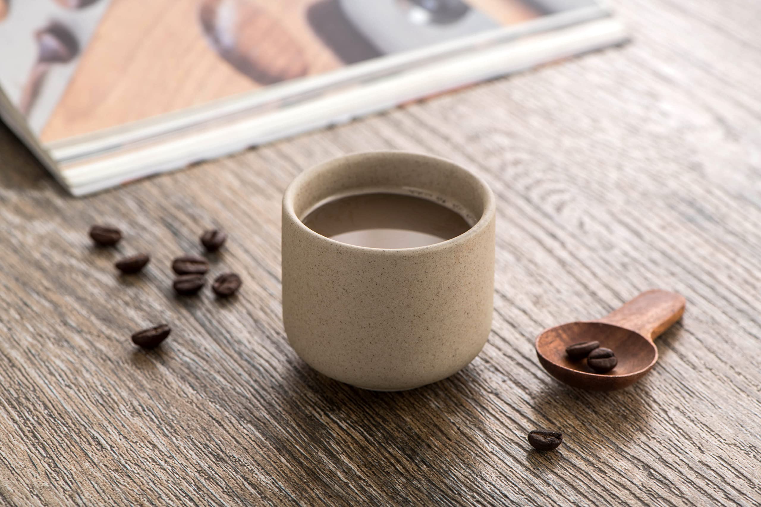 Conjunto De Xícaras De Chá Syjan Home Ceramic Chinese Kungfu 100ml, 4 Unidades