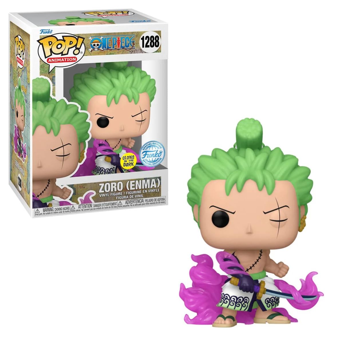 Funko Pop! Animação One Piece Zoro (enma) Gitd #1288