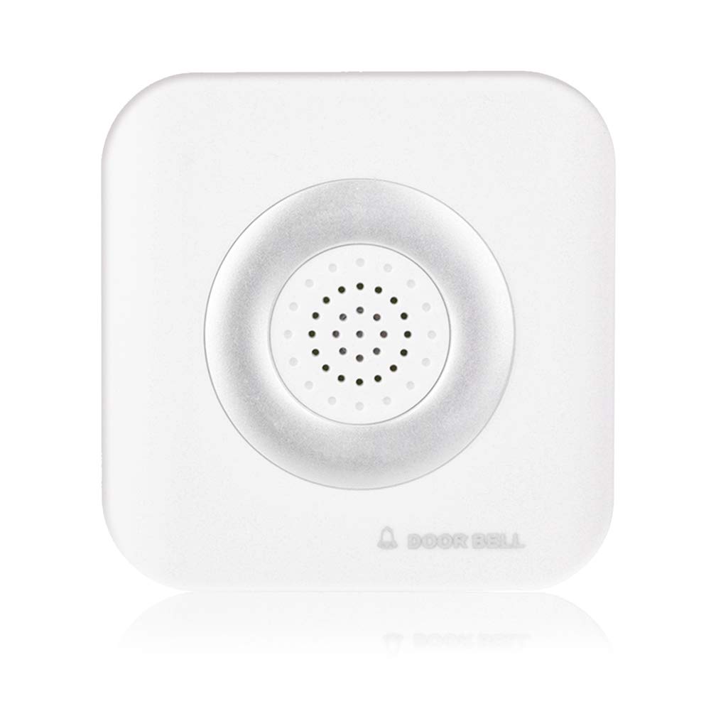 Campainha Com Fio Chime Sonew Dc 12v Door Bell Alarm Branco