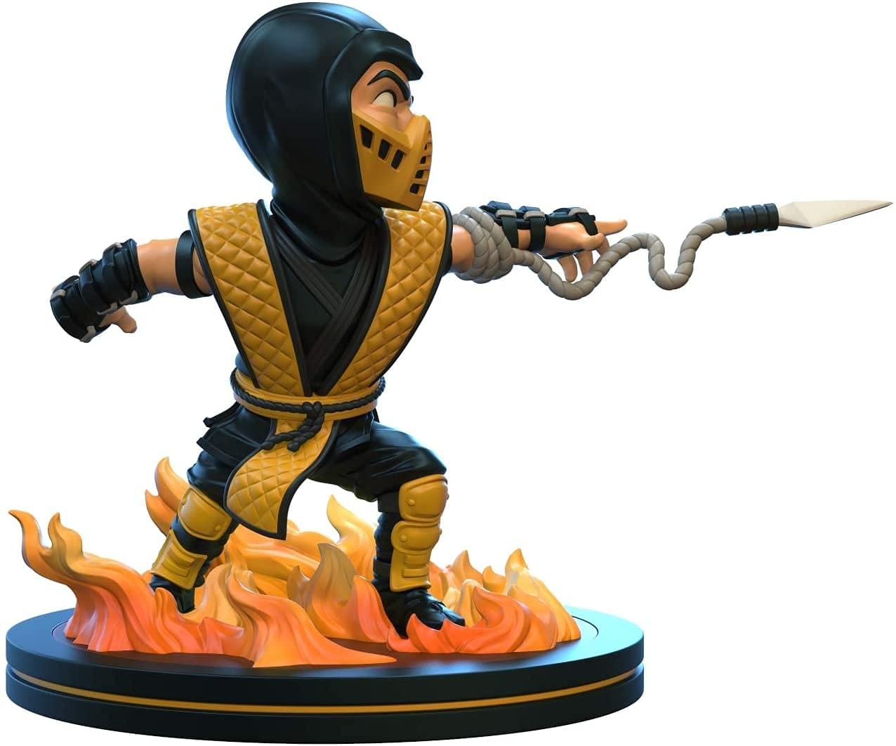 Figura Qmx Quantum Mechanix Mortal Kombat Scorpion Q-fig 10 Cm