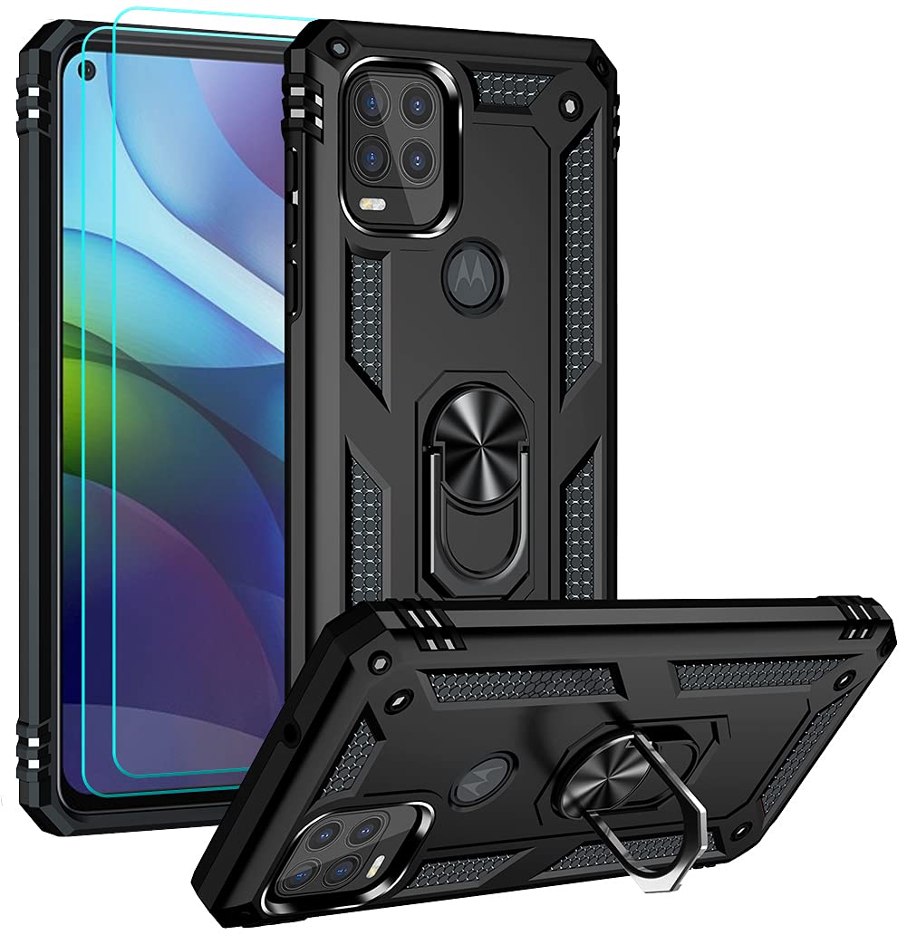 Capa De Telefone Androgate Compatível Com Moto G Stylus 5g Black