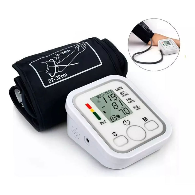 Esfigmomanômetro Eletrônico Esfingomanômetro Digital De Braço