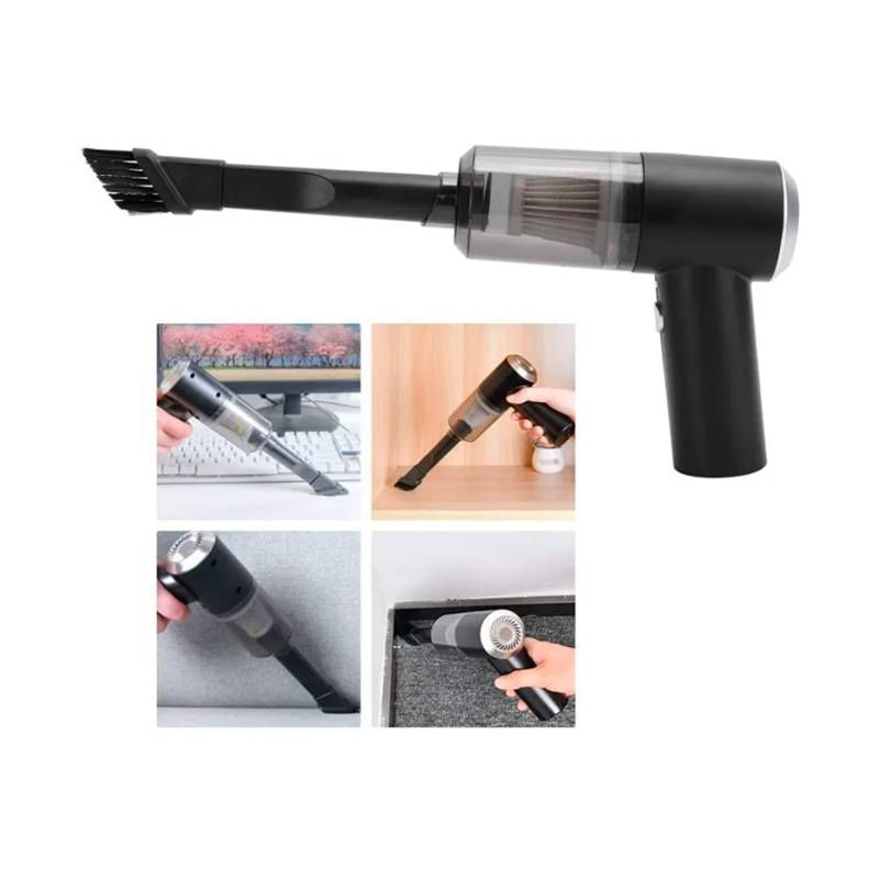 Aspirador De Pó Mini Home Car Wireless Recarregável Usb