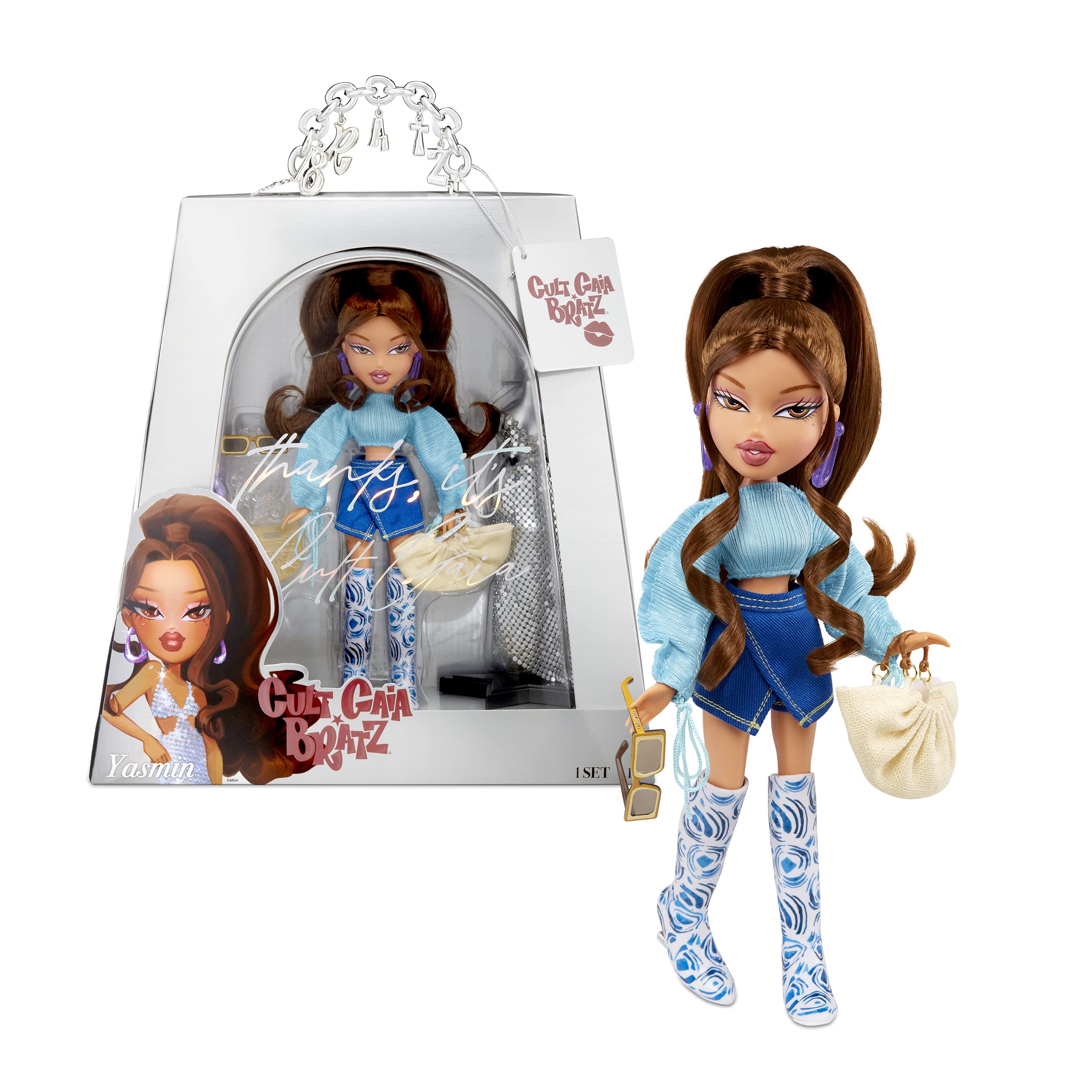 Boneca De Moda Bratz X Cult Gaia Edição Especial Yasmin