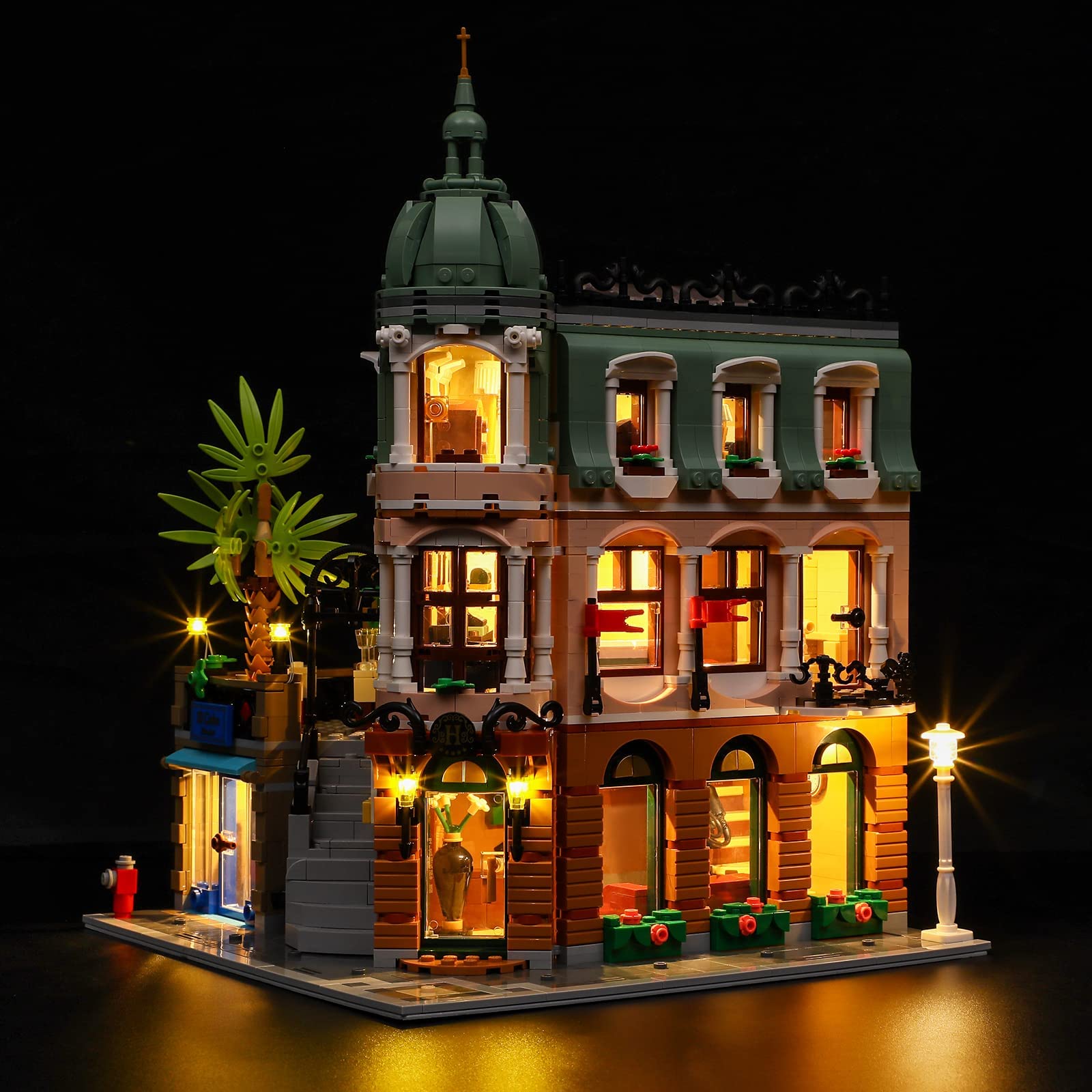 Luz Led Para Blocos De Construção De Hotel Boutique Lego 10297