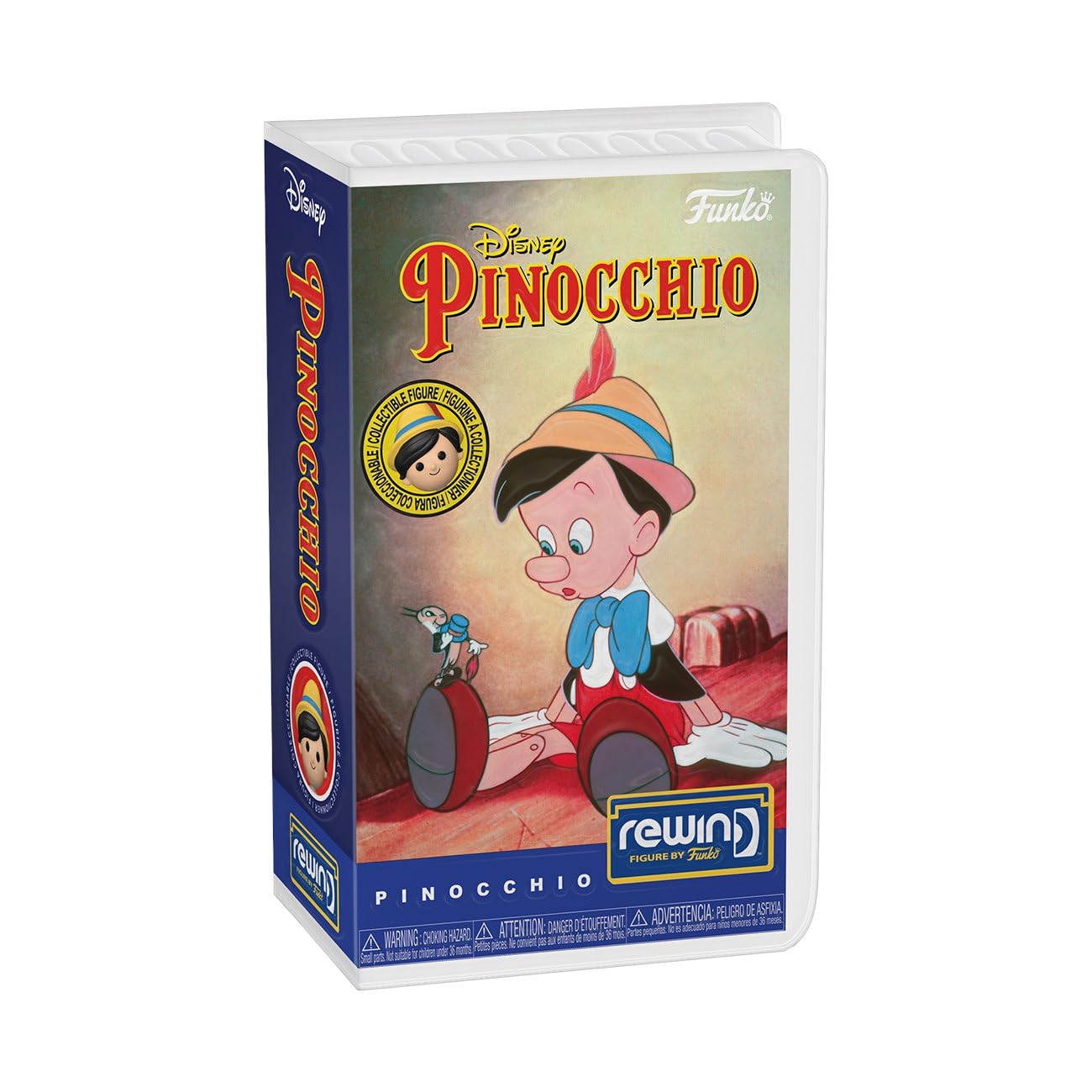 Boneco De Ação Funko Rewind Pinocchio Pinocchio Com Chase