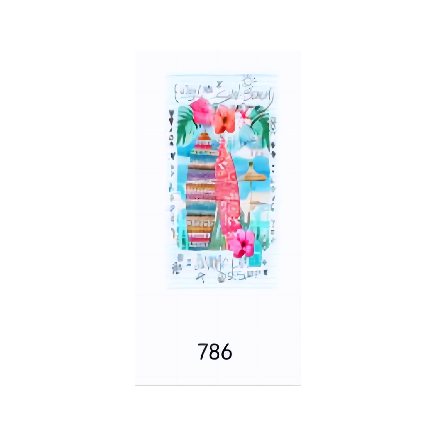 Toalha De Praia De Microfibra De Secagem Rápida Reversível 70cm X 150cm