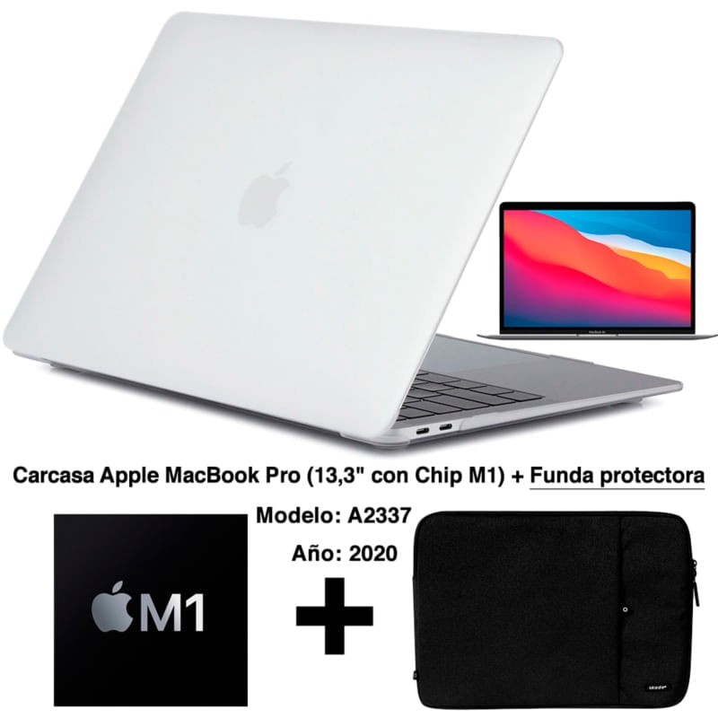 Capa Macbook Air+capa Protetora Para Chip M1 2020 A2337
