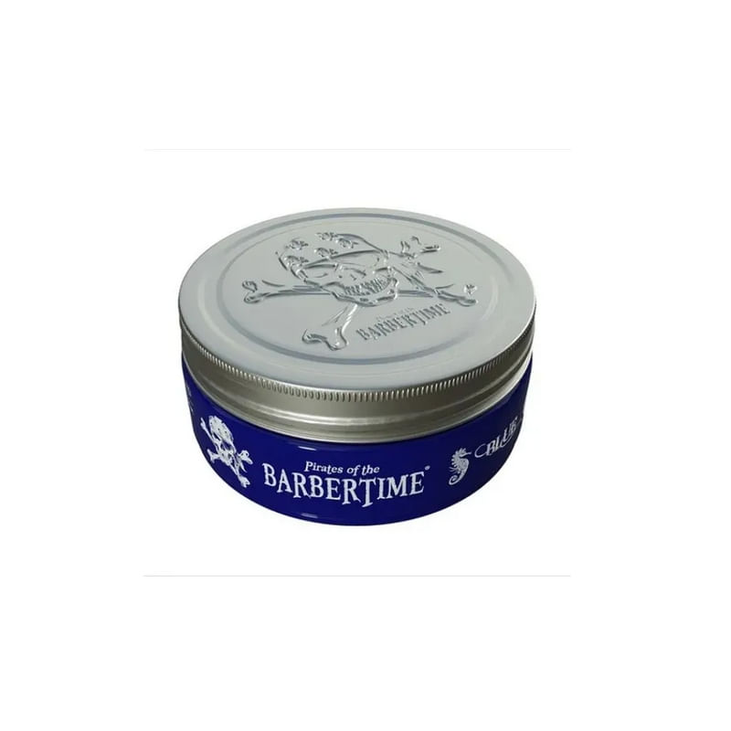 Pomada Barbertime Blue Para Modelagem De Cabelo