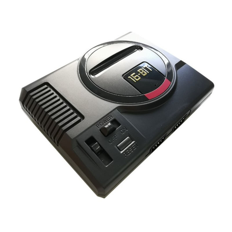 Consola De Jogos Genesis System De 16 Bits Com 216 Jogos + 2 Control