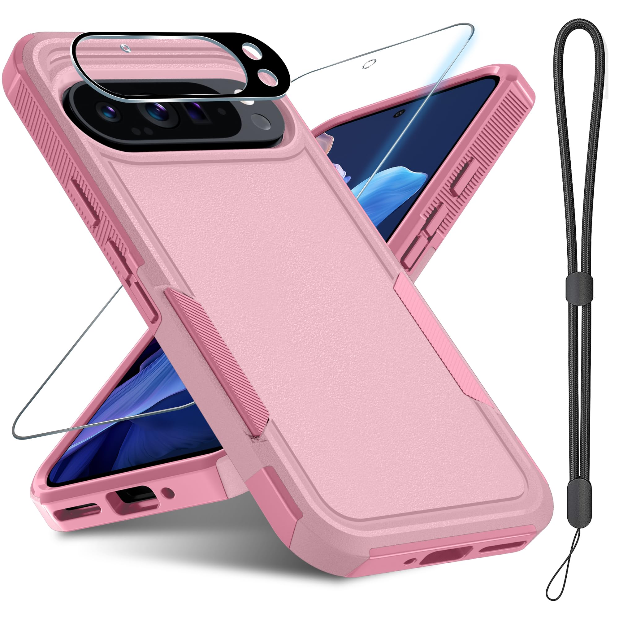 Capa De Telefone Janmitta Para Google Pixel 9 Pro Xl Com Acessórios