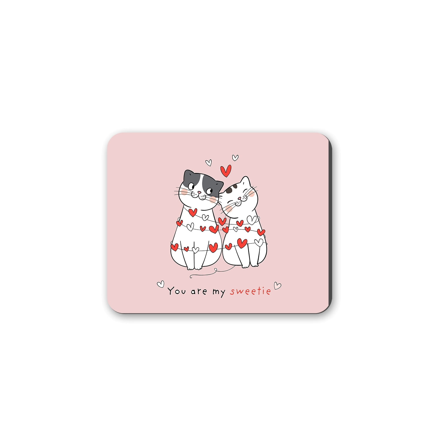 Tapete De Rato Anhiz M105 Cats Love Neoprene 24x20cm