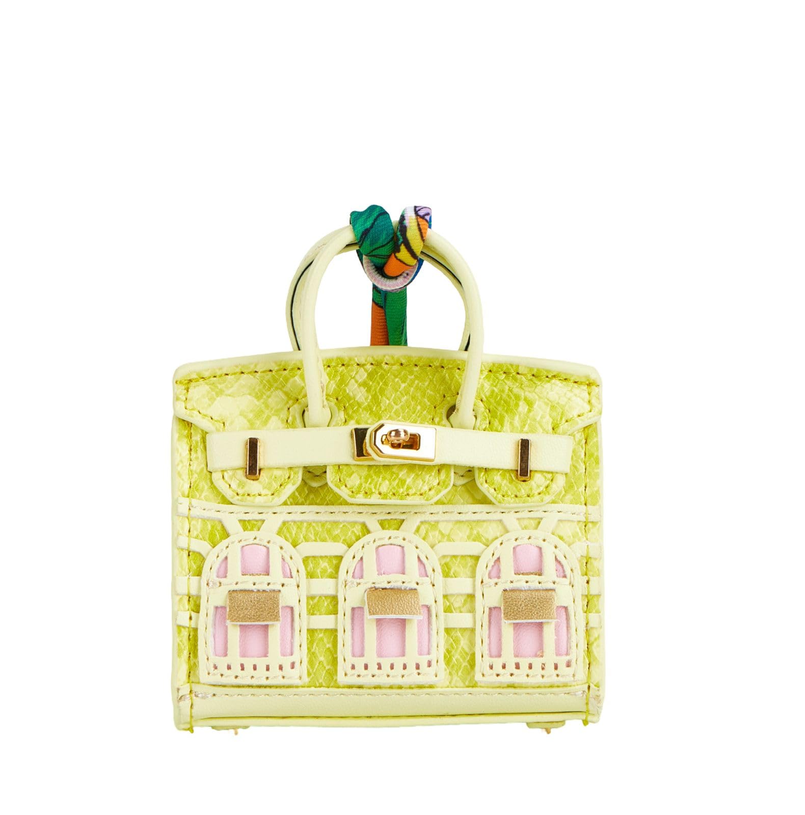 Bag Charms Leather Purse Charms Para Bolsas Mini House