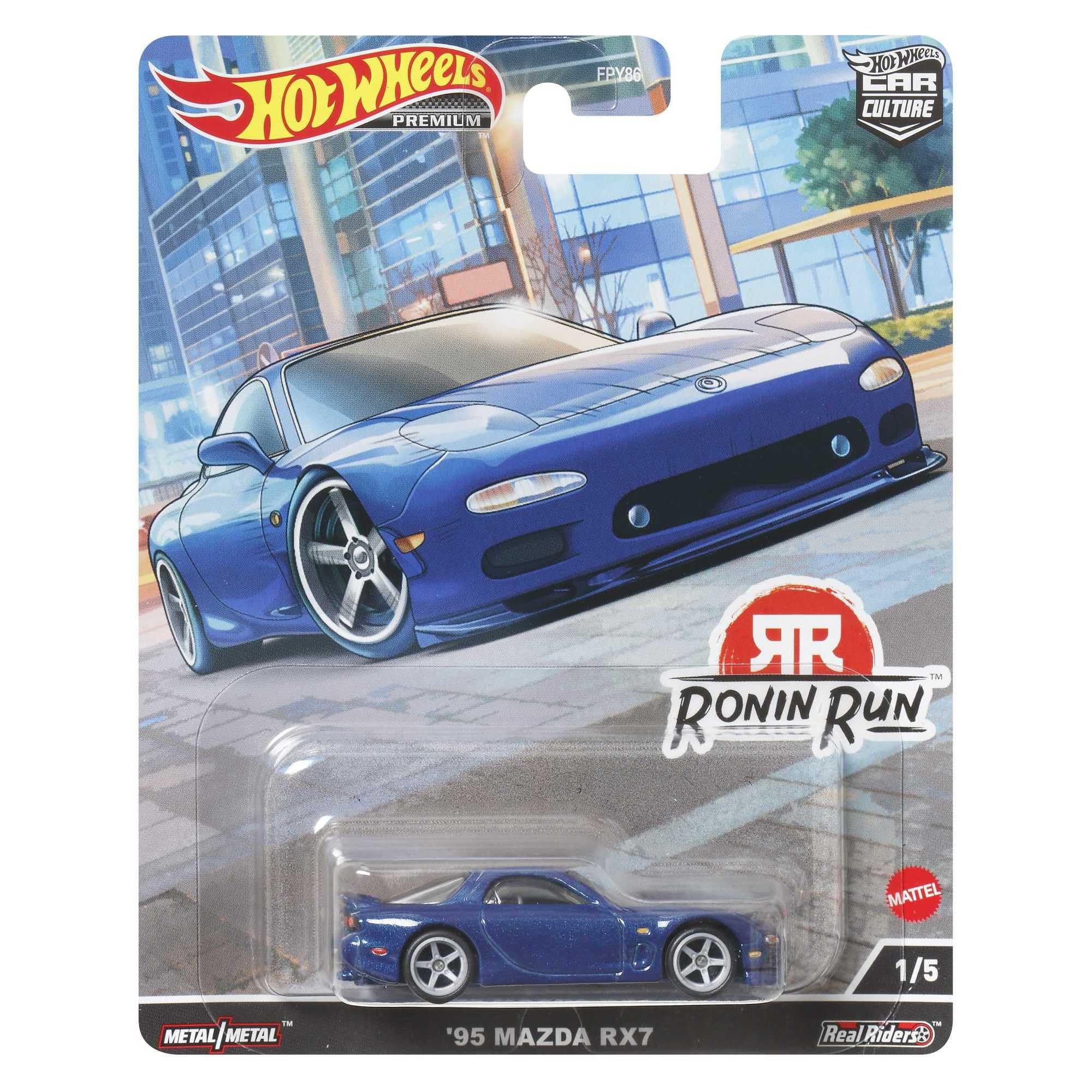 Carro Fundido Sob Pressão Hot Wheels '95 Mazda Rx7 Car Culture Premium