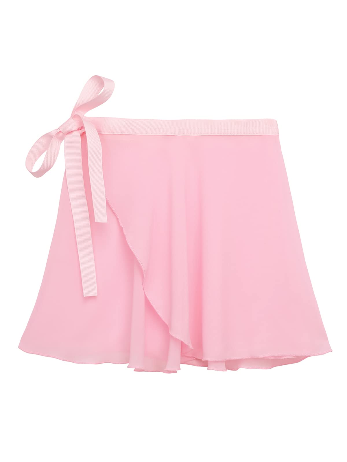 Saia De Balé Century Star Wrap Rosa Chiffon Para Meninas E Mulheres