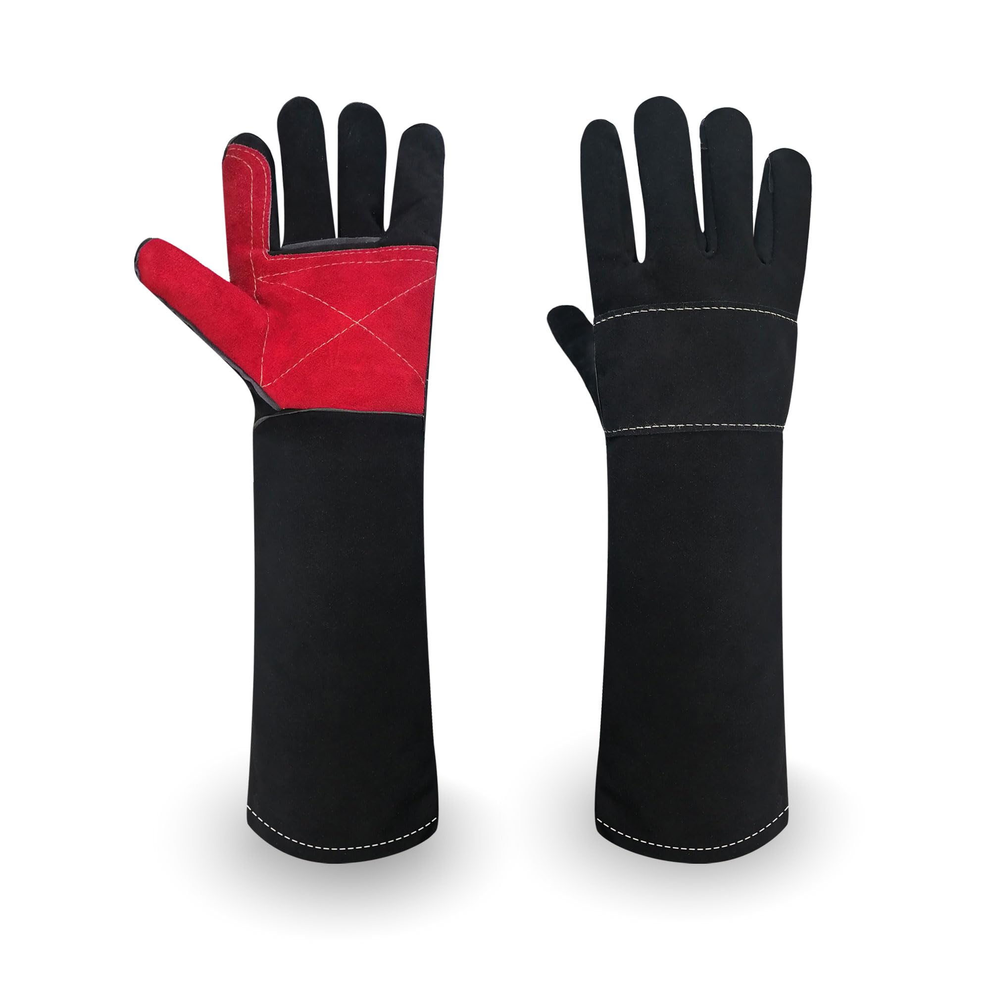 Luvas De Manuseio De Animais Luvas De Soldagem Moutclmb Bite Proof 45 Cm