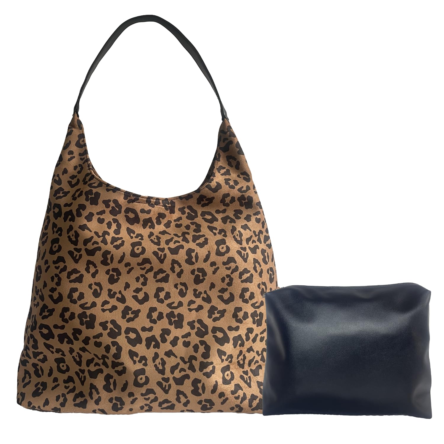 Bolsa Hobo Gipvv Suede Para Mulheres, Sacola Slouchy Handbag Khaki