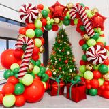 Balão De Natal Garland Arch Kit Adeyoo 130 Unidades Para Festa De Natal