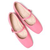 Ballet Flats Stunner Stunner Para Mulheres Mary Jane Pink 40 (7,5)
