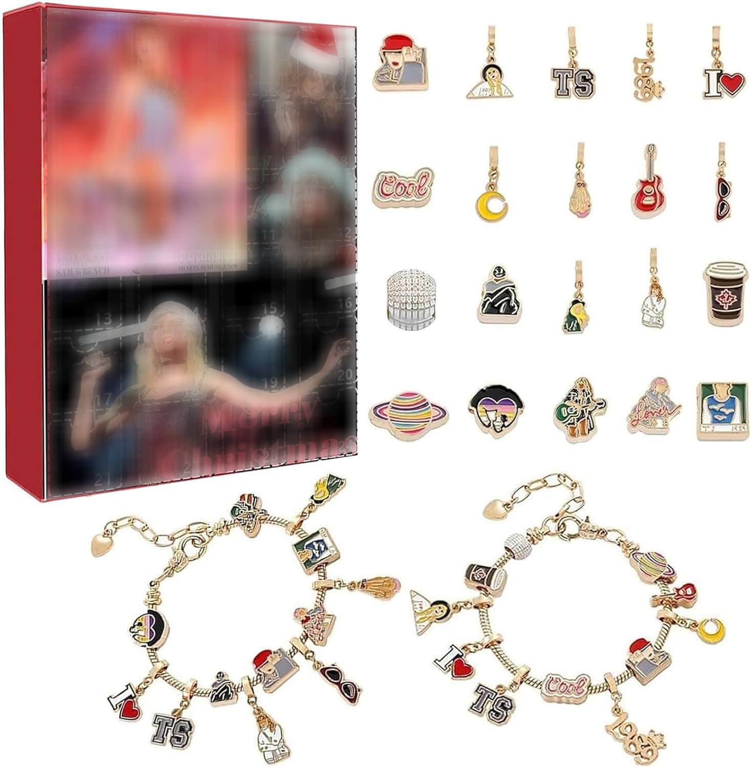 Pulseira De Calendário Do Advento Ts Diy Music Presente Para Amantes Da Música