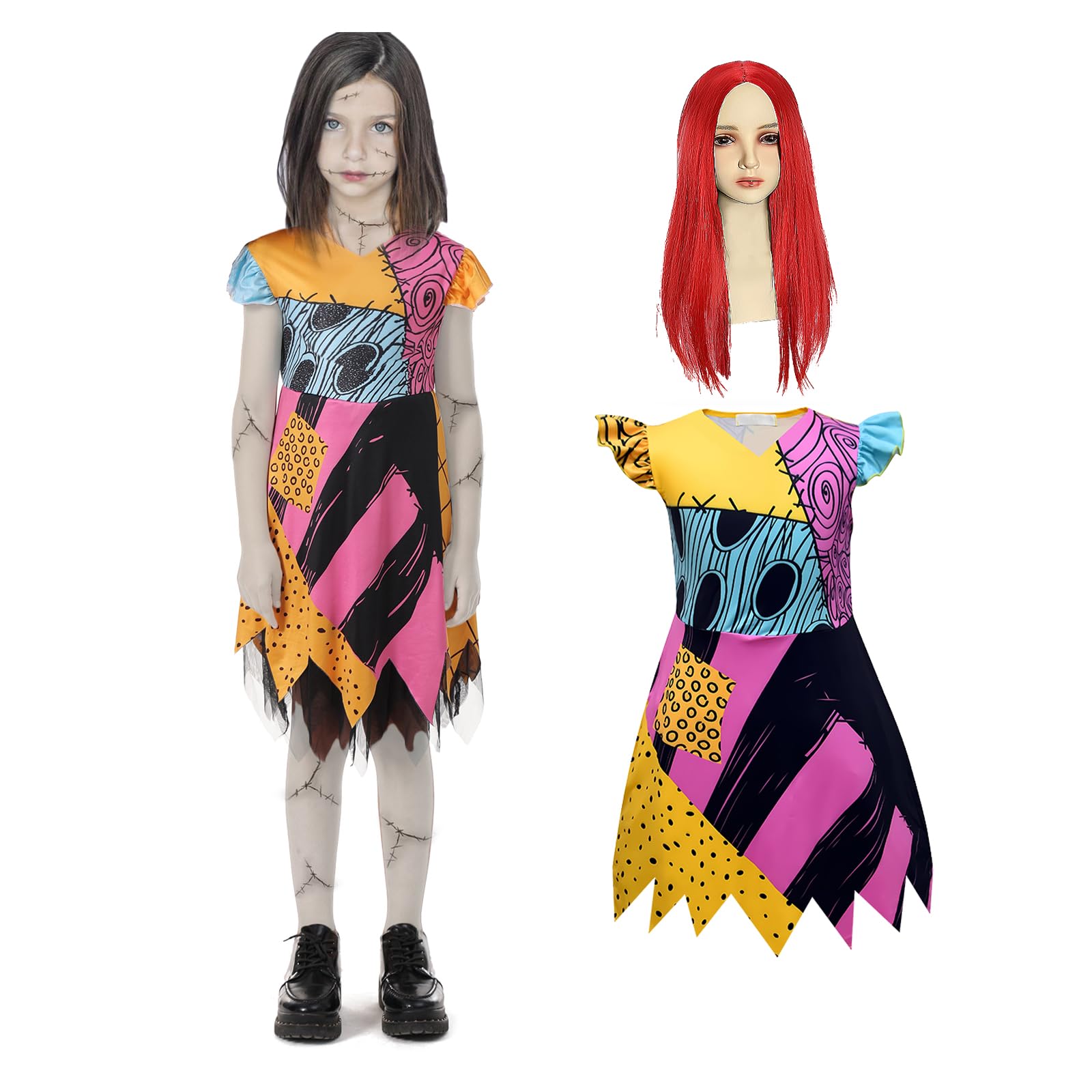 Traje Haroidd Sally Nightmare Before Christmas Cosplay