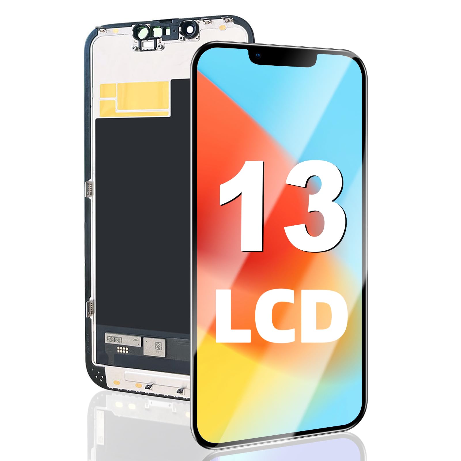 Lcd De Substituição De Tela Do Iphone 13 De 6,1 Polegadas Full Hd 3d Touch