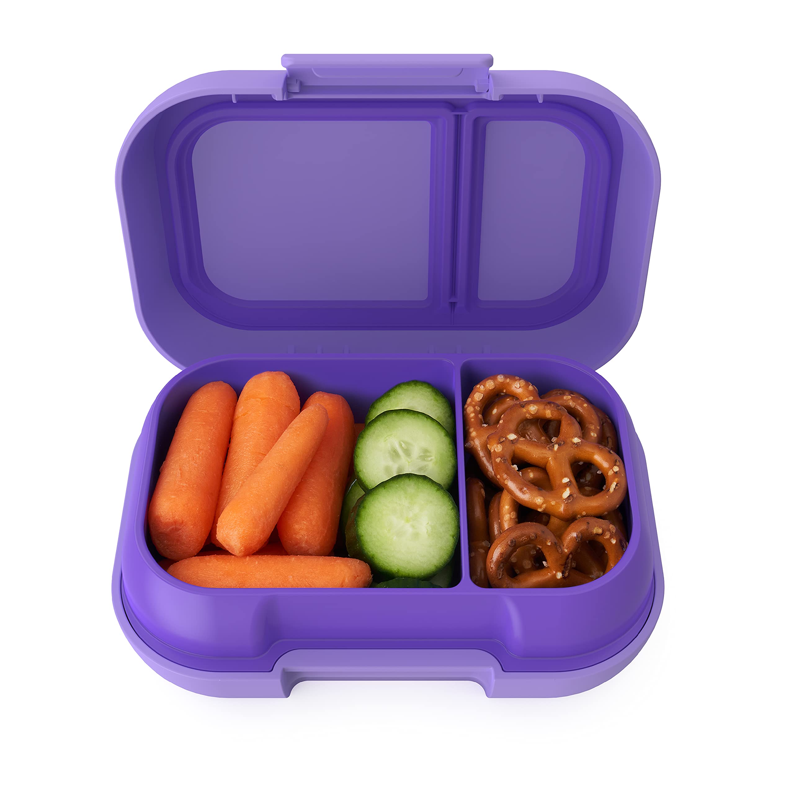 Recipiente Para Lanches Bentgo Kids Snack 2 Compartimentos Roxo