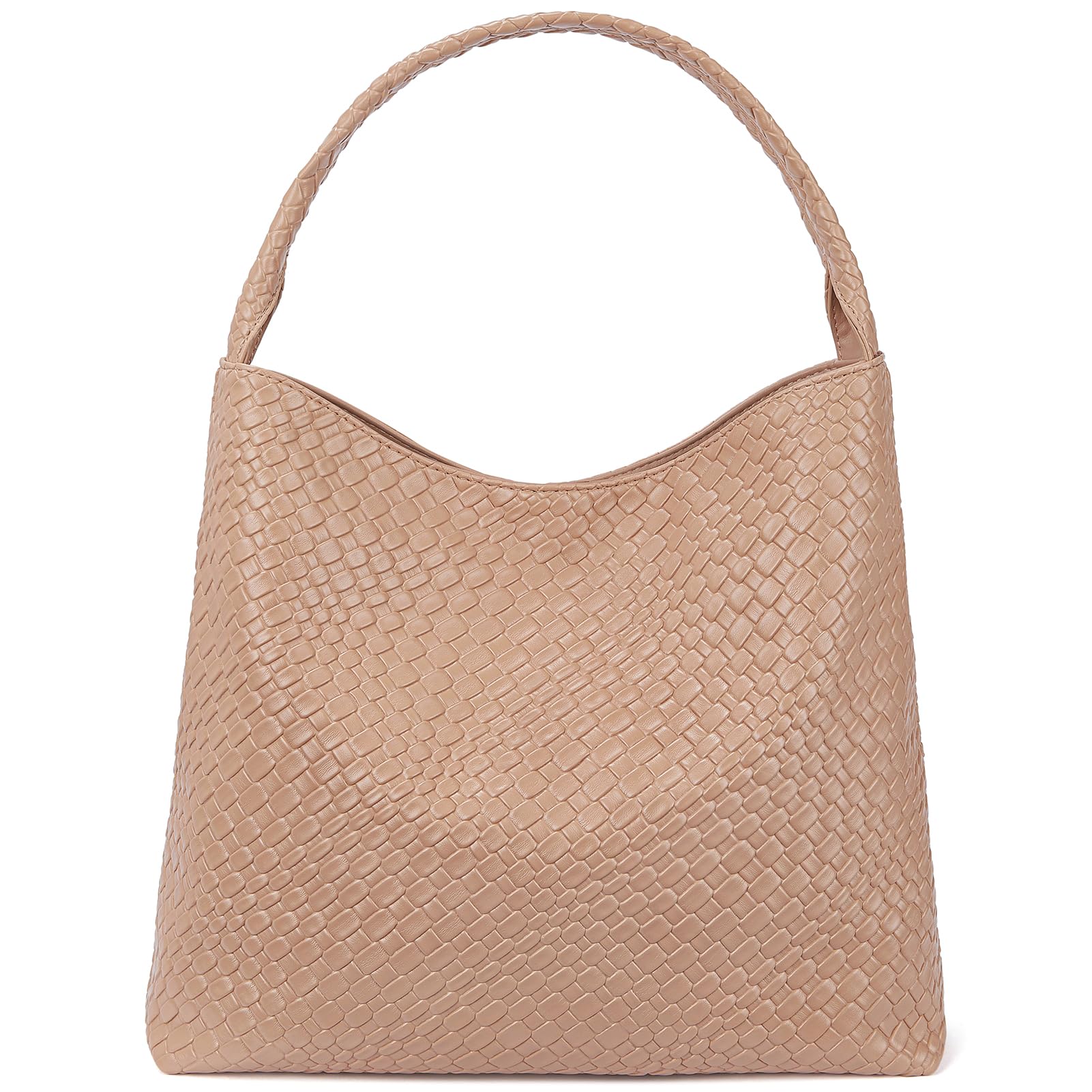Bolsa De Ombro Bostanten Trendy Summer Hobo Handbag Apricot