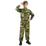 Fantasia Militar Infantil Giftinbox Military Soldier Com Brinquedos Do Exército 3-12