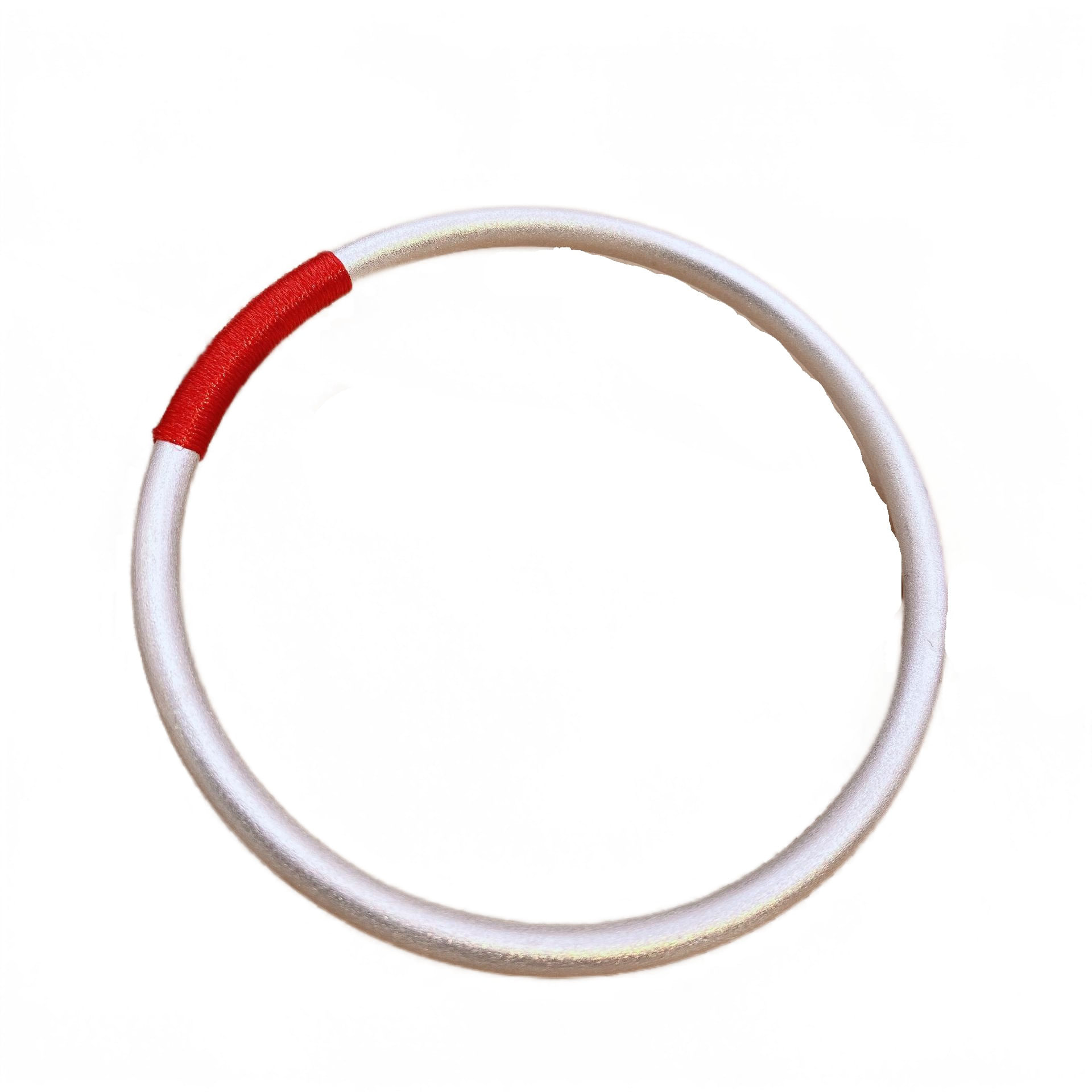 S999 Sterling Silver Ancient Method Bracelet, Plain Circle