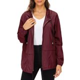 Casaco De Chuva Century Star Impermeável Leve Para Mulheres