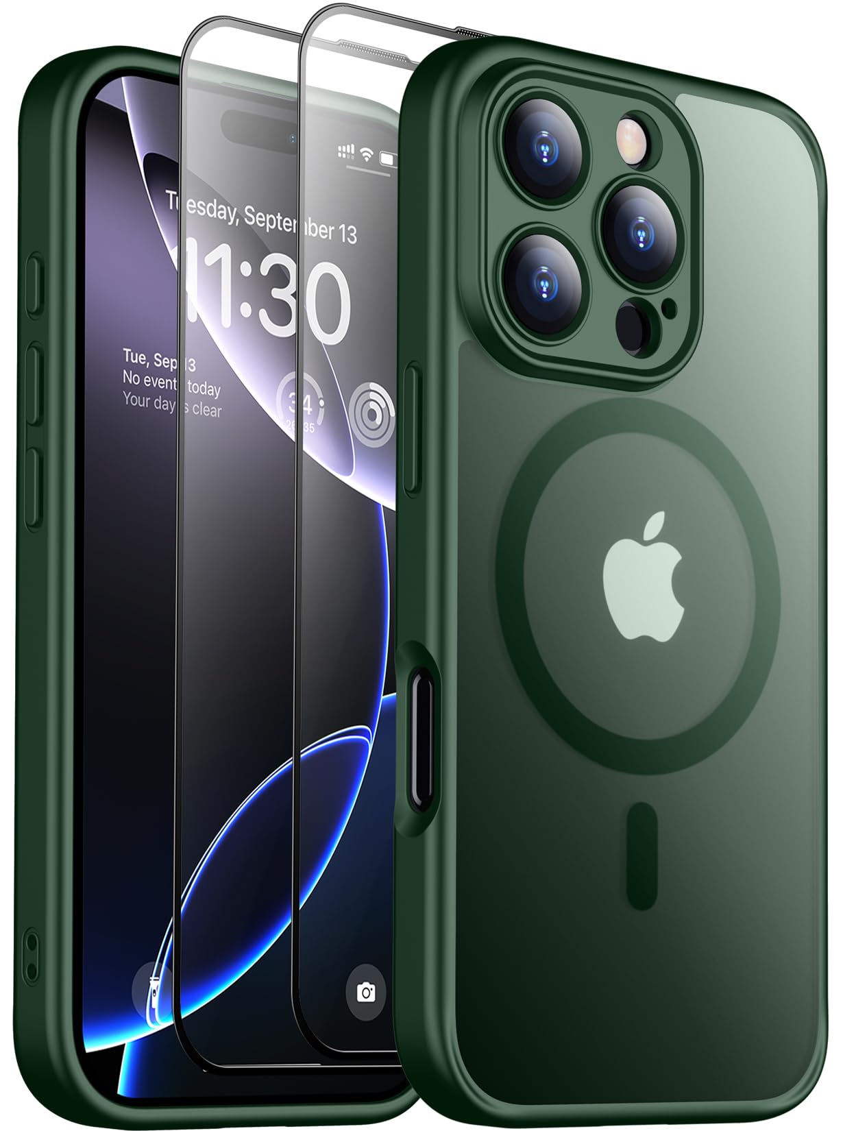 Capa De Telefone Spidercase Para Iphone 16 Pro Com Protetor De Tela