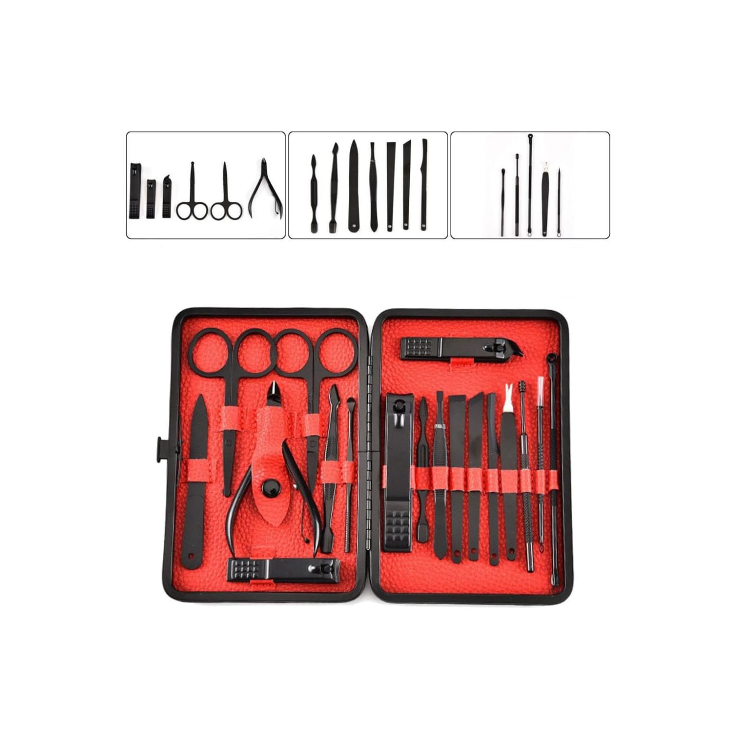 Conjunto De Manicure E Pedicure, Conjunto Profissional De 18 Peças