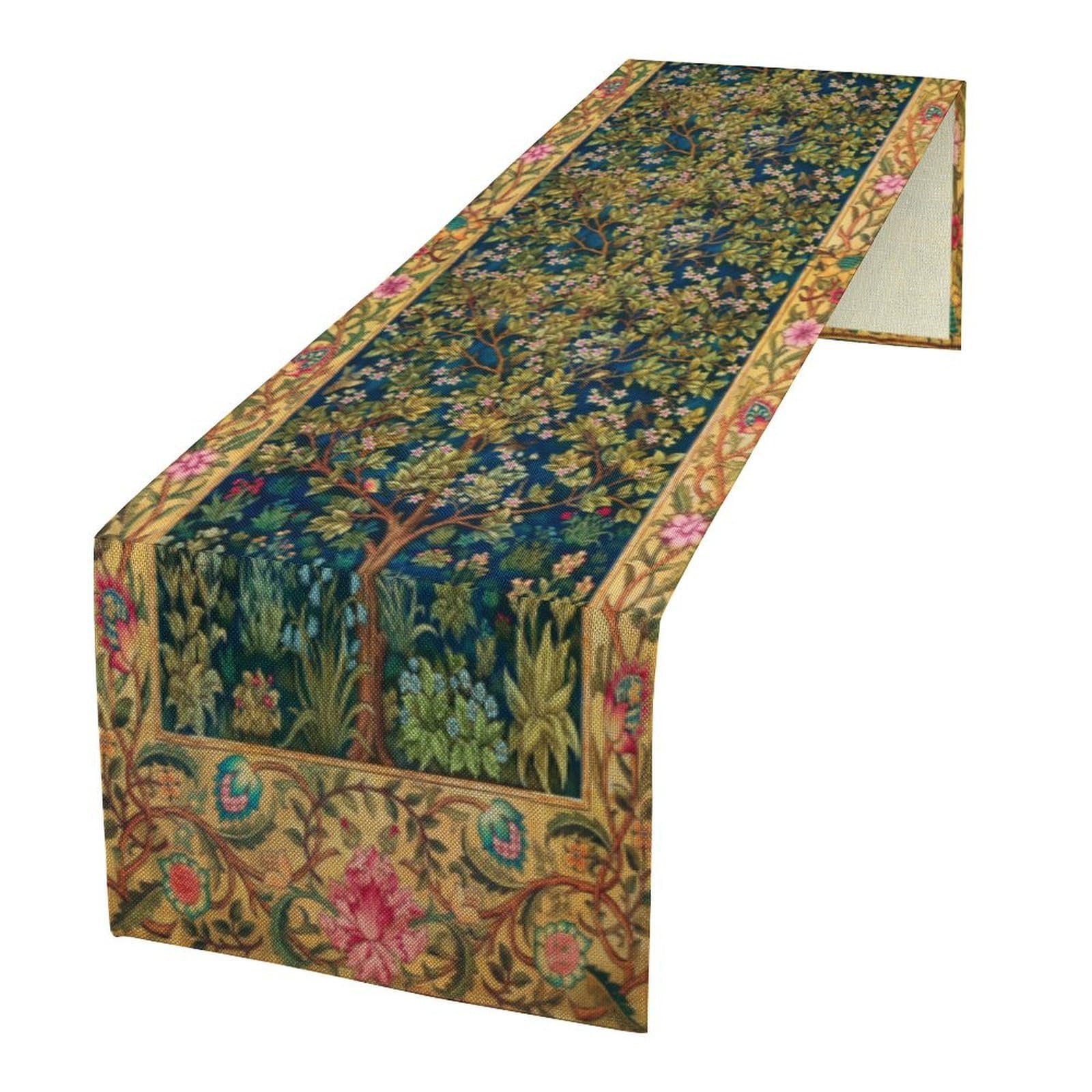 Corredor De Mesa Yearn Jear William Morris Boho Rustic 33x180cm