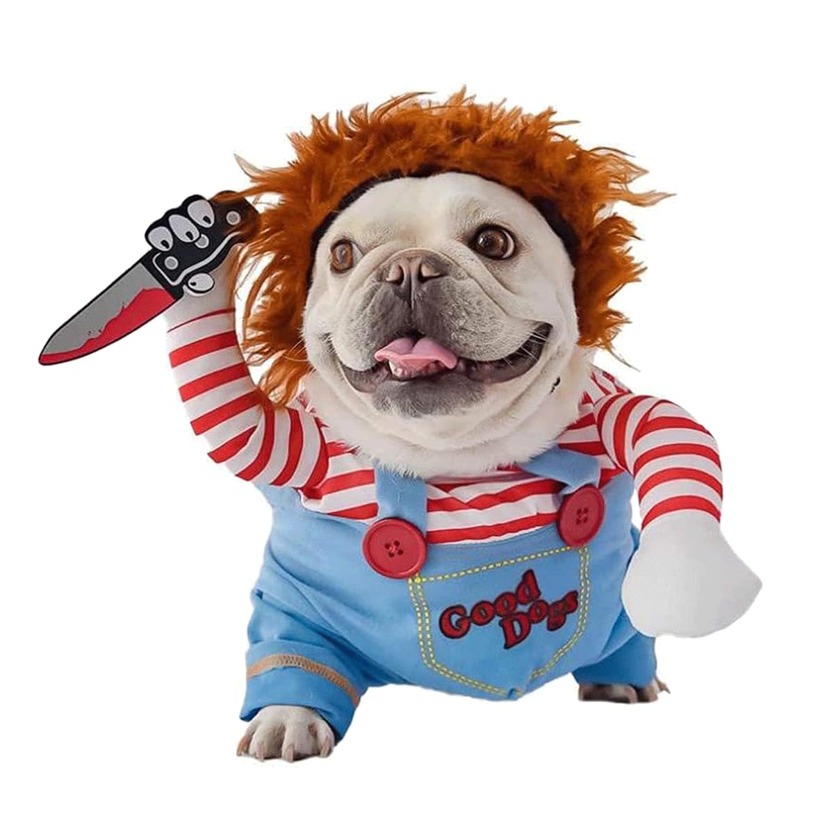 Fantasia De Cachorro Tealots Deadly Doll Cosplay E Roupas De Halloween