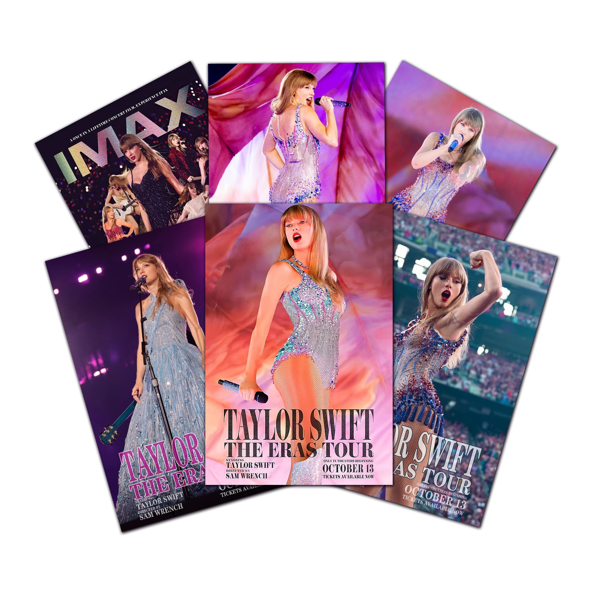 Conjunto De Pôsteres De Álbum De Música Taylor Swift Para Decoração 20x30cm