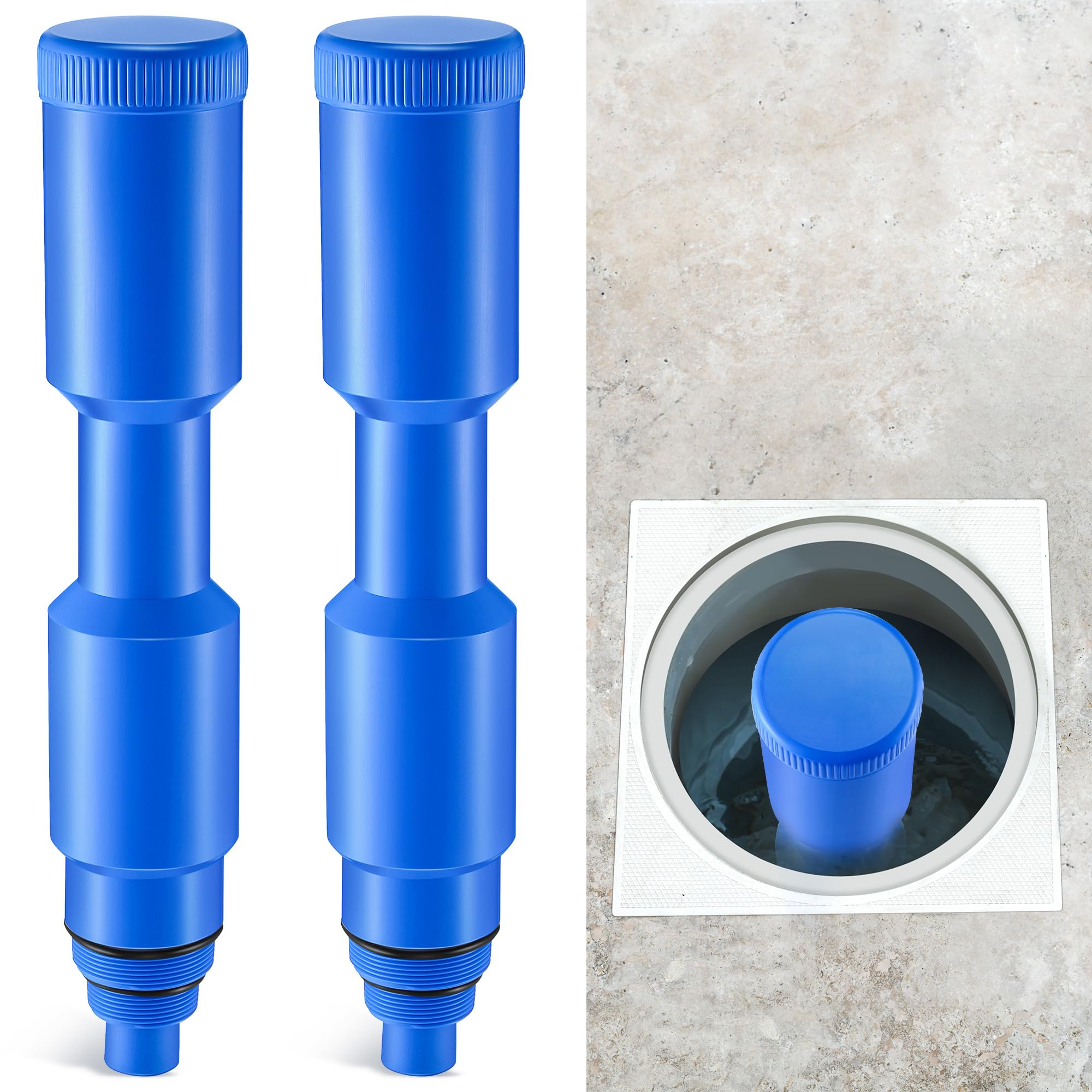 Pacote De 2 Pinos Pool Skimmer Plug Dunkive Para Escumadeiras De 1,5 Cm E 2 Cm